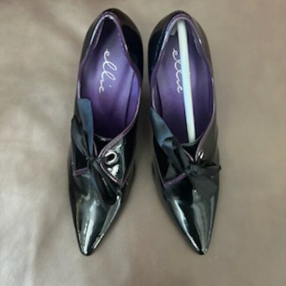 NIB Endora Witch Pumps Pointy Toe Witchy Shoes Victorian Style Shoes - Picture 11 of 16